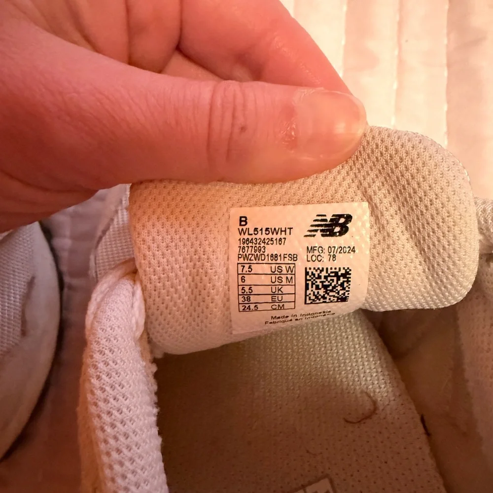 New Balance Off-White Athletic Shoes